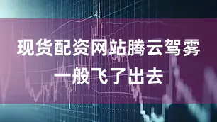 现货配资网站腾云驾雾一般飞了出去