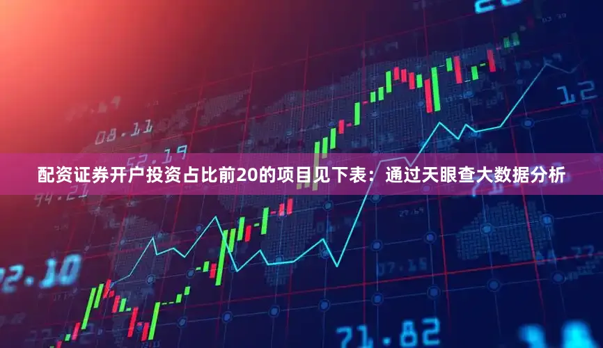 配资证券开户投资占比前20的项目见下表：通过天眼查大数据分析